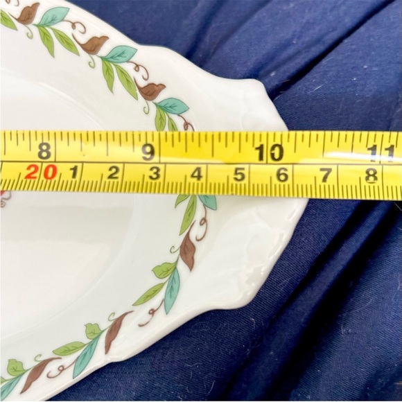 VTG Dainty Floral Oval Serving Dish Cordon Bleu Kitchen Dinnerware Porcelain - Picture 7 of 8